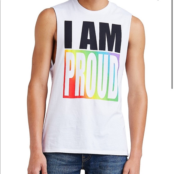 Levi’s Unisex Pride Community Sleeveless T-Shirt (Aritzia) - Picture 1 of 2